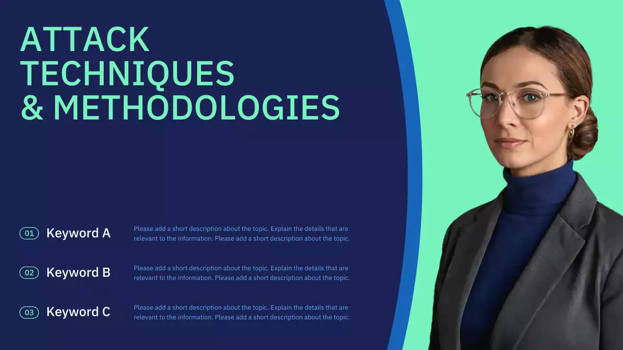 Navy Modern Cyber Safety Security Lecture Presentation