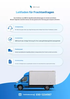 Hinweis zur Nutzung von Blue Modern Cargo