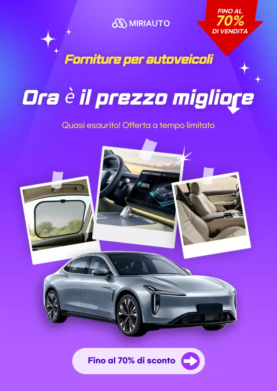Evento sconto auto moderne Bora