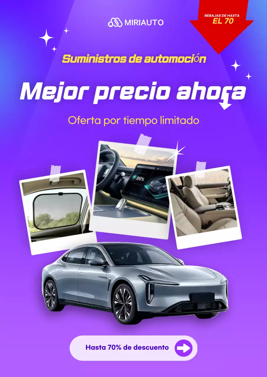 Evento de descuento de coches modernos Bora