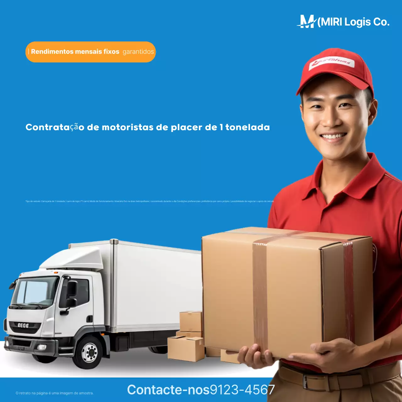 Blue Modern Recruitment Recrutamento