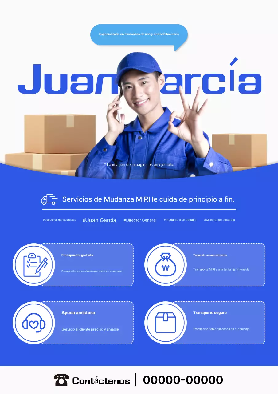 Anuncio en movimiento de Blue Simple Yongdal