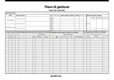 Testo del piano base nero