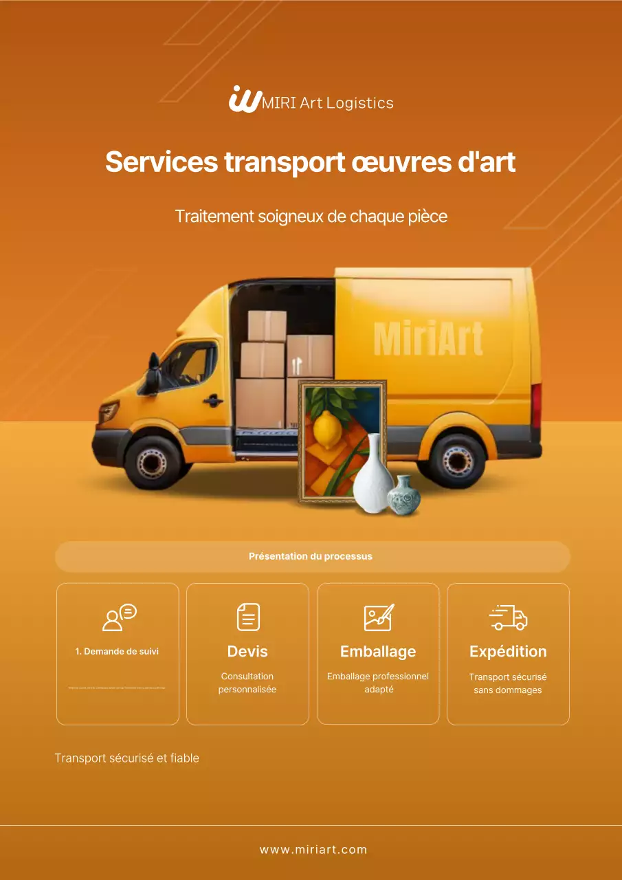 Publicité sur le service de transport de base Orange