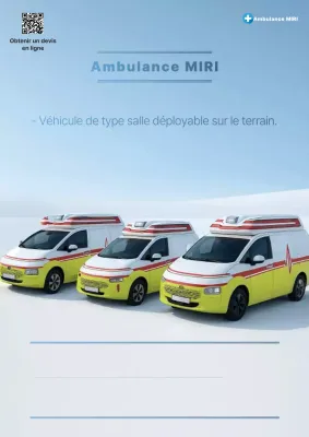 Promotion médicale moderne bleu ciel