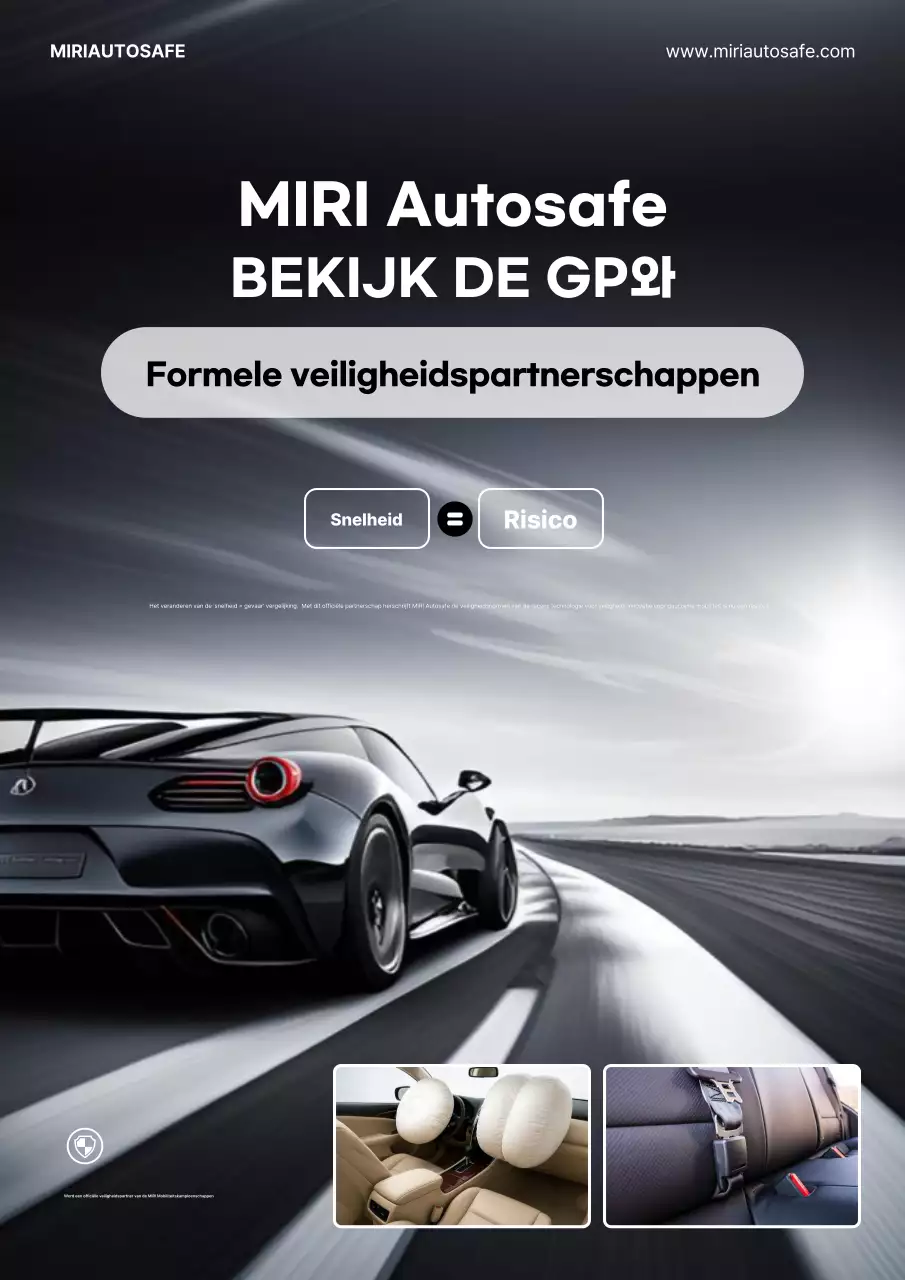zwarte moderne auto advertentie