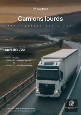 Publicité Gray Modern Transport