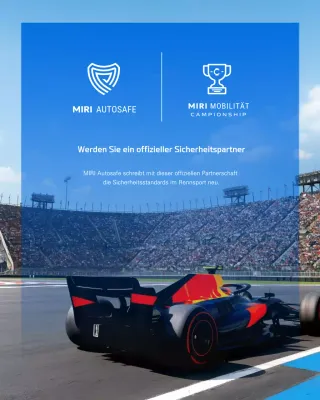 Blaue moderne Autowerbung