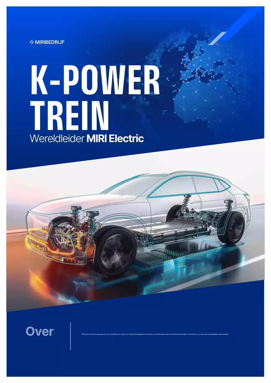 Blauwe moderne auto-onderdelen exportpromotie