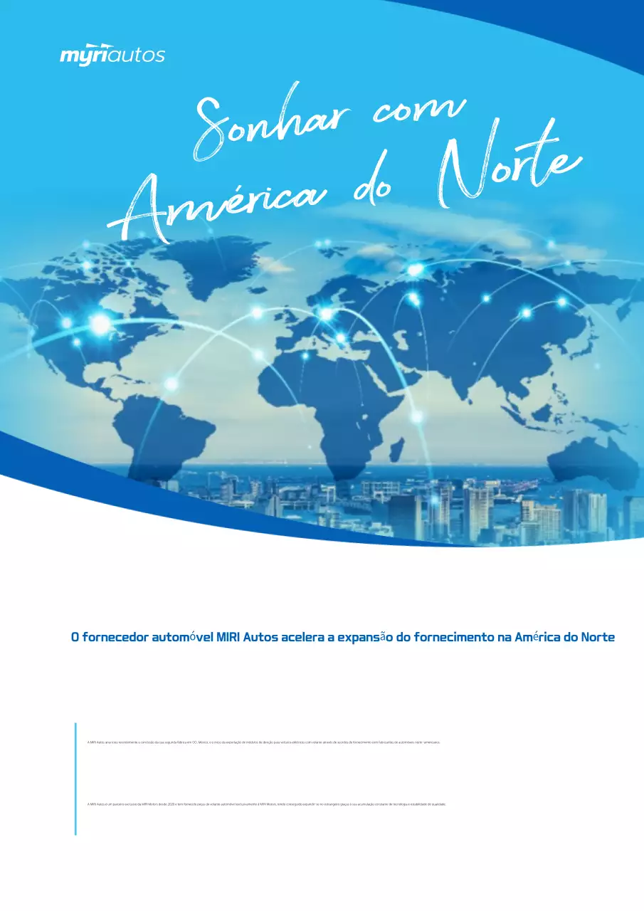 Promoção de carro moderno azul celeste