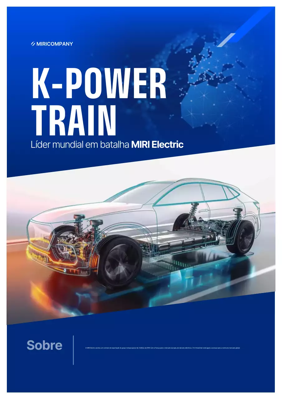 Promoção de Exportação de Peças Automotivas Blue Modern