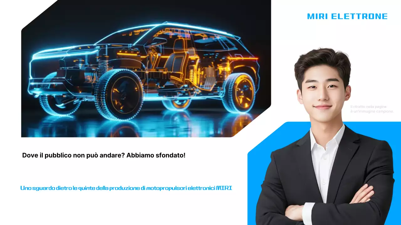 Promozione della tecnologia Blue Cyber