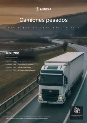 Anuncio de transporte moderno gris