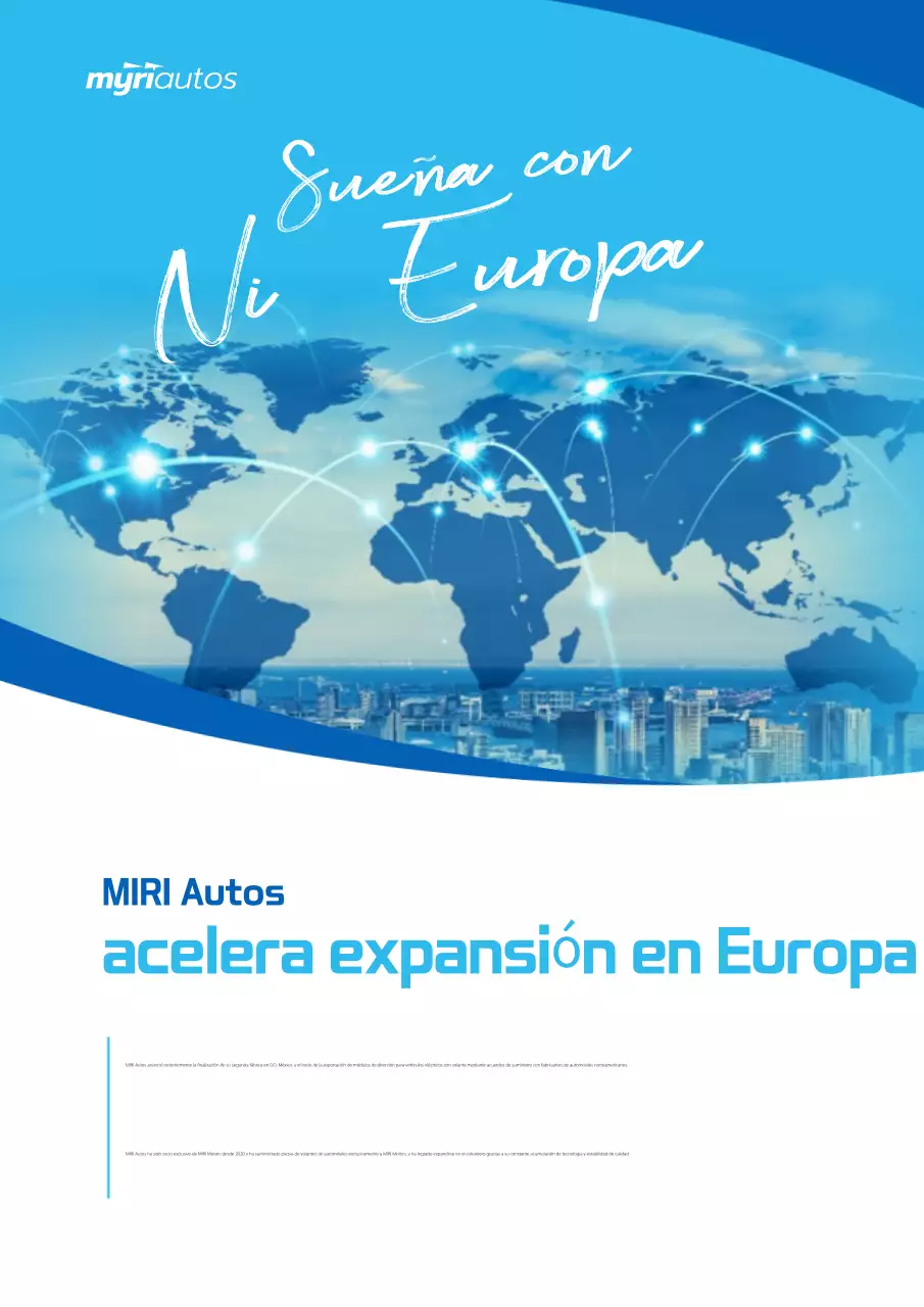 Promoción de coches modernos en color azul cielo