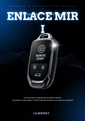 Anuncio de coche moderno negro con control remoto