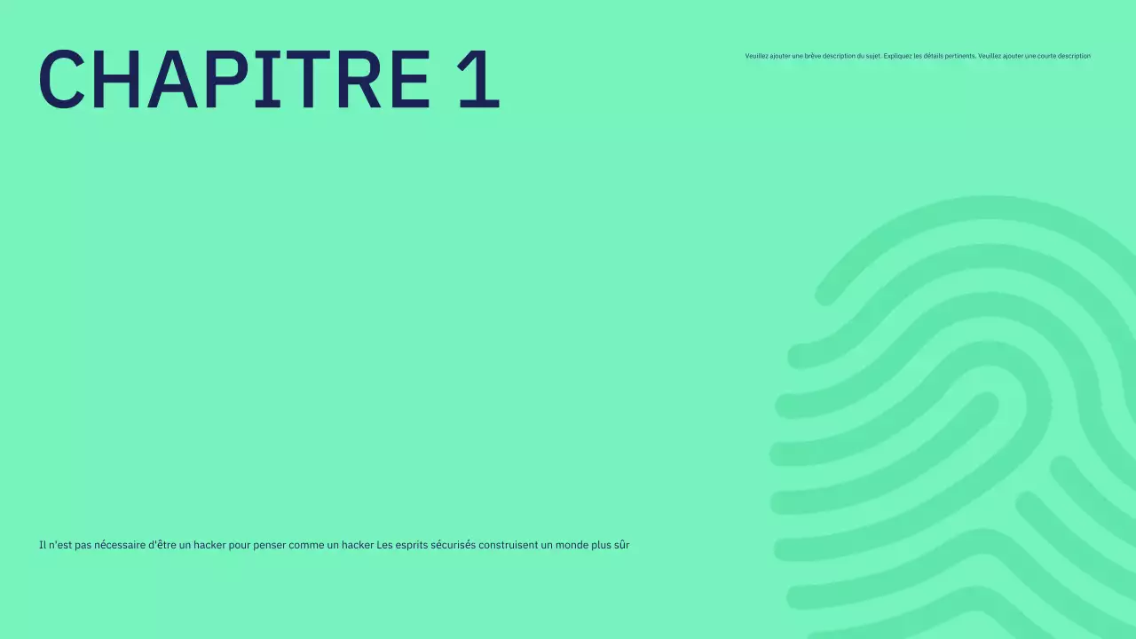 Présentation de la conférence sur la cybersécurité moderne de la Marine