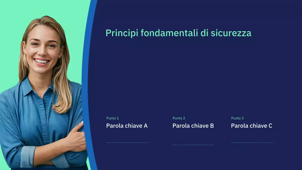 Presentazione della lezione sulla sicurezza informatica moderna della Marina