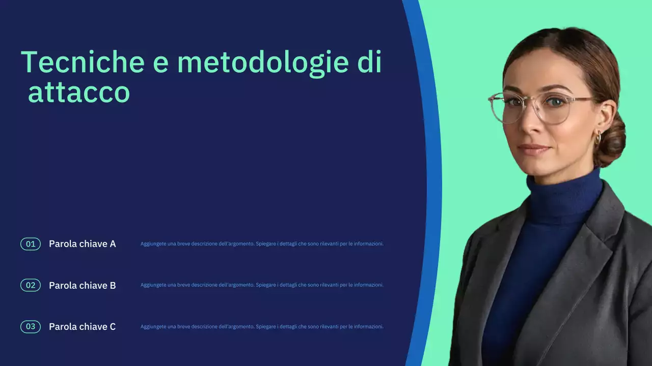 Presentazione della lezione sulla sicurezza informatica moderna della Marina