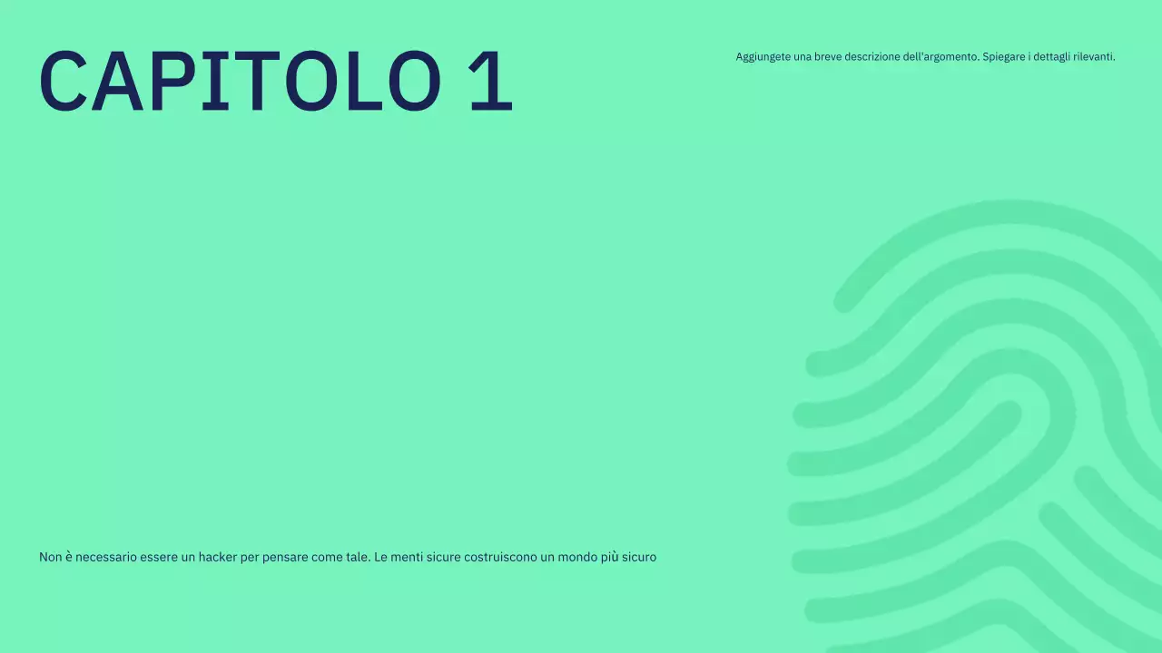 Presentazione della lezione sulla sicurezza informatica moderna della Marina