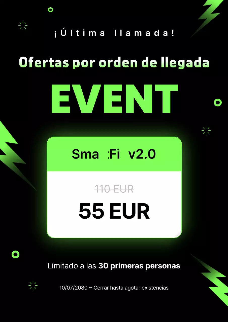 Evento de descuento en accesorios para autos modernos y ecológicos