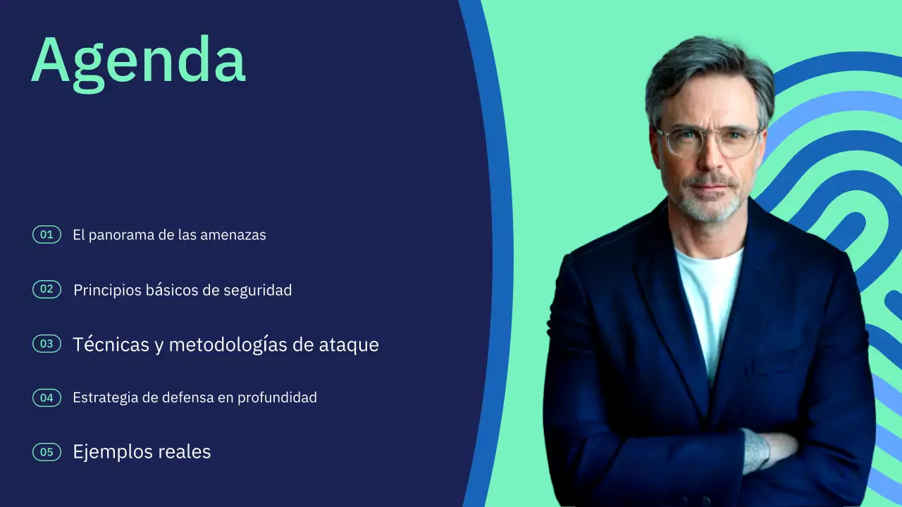 Presentación de la conferencia sobre ciberseguridad moderna de la Armada