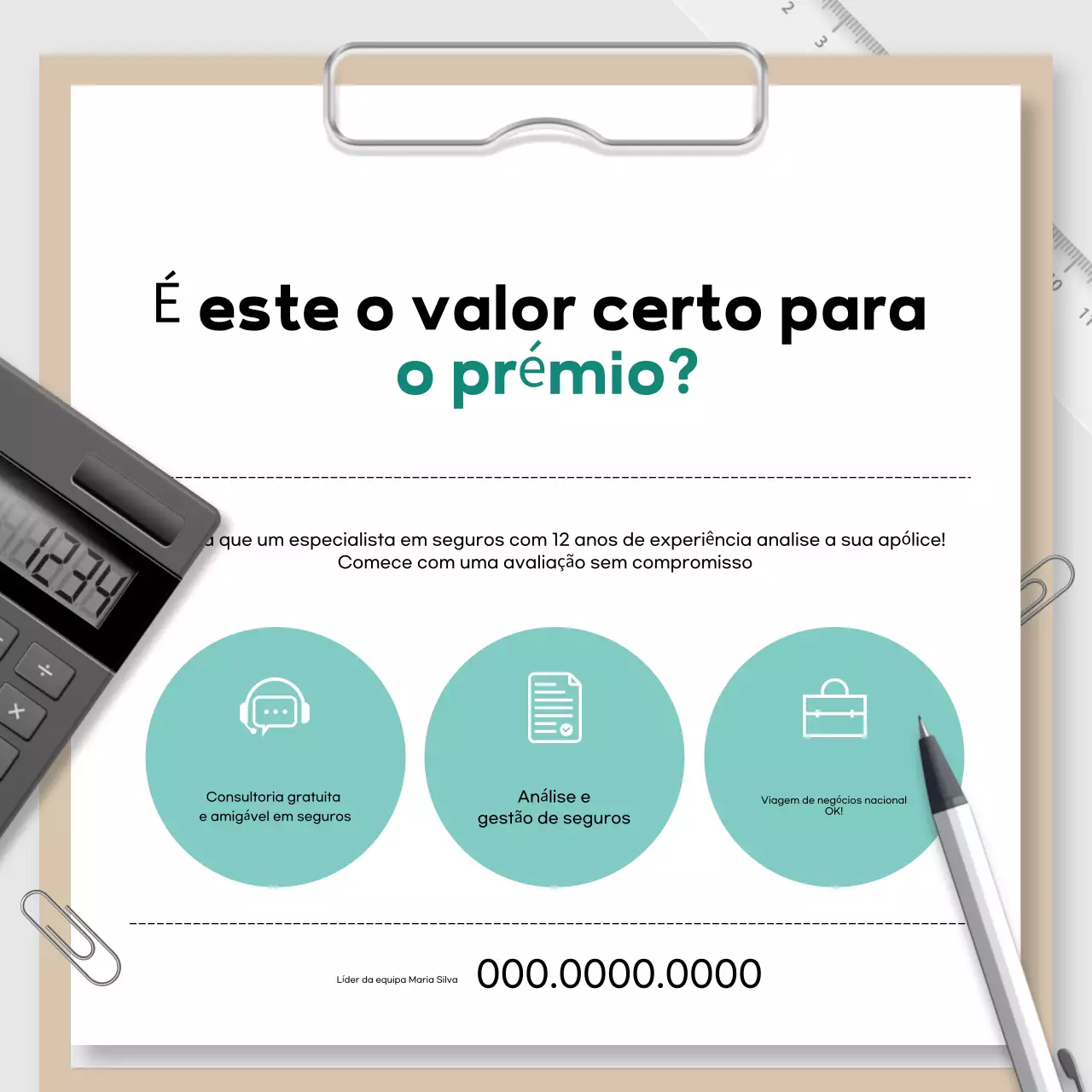 Anúncio da Mint Modern Insurance Consulting