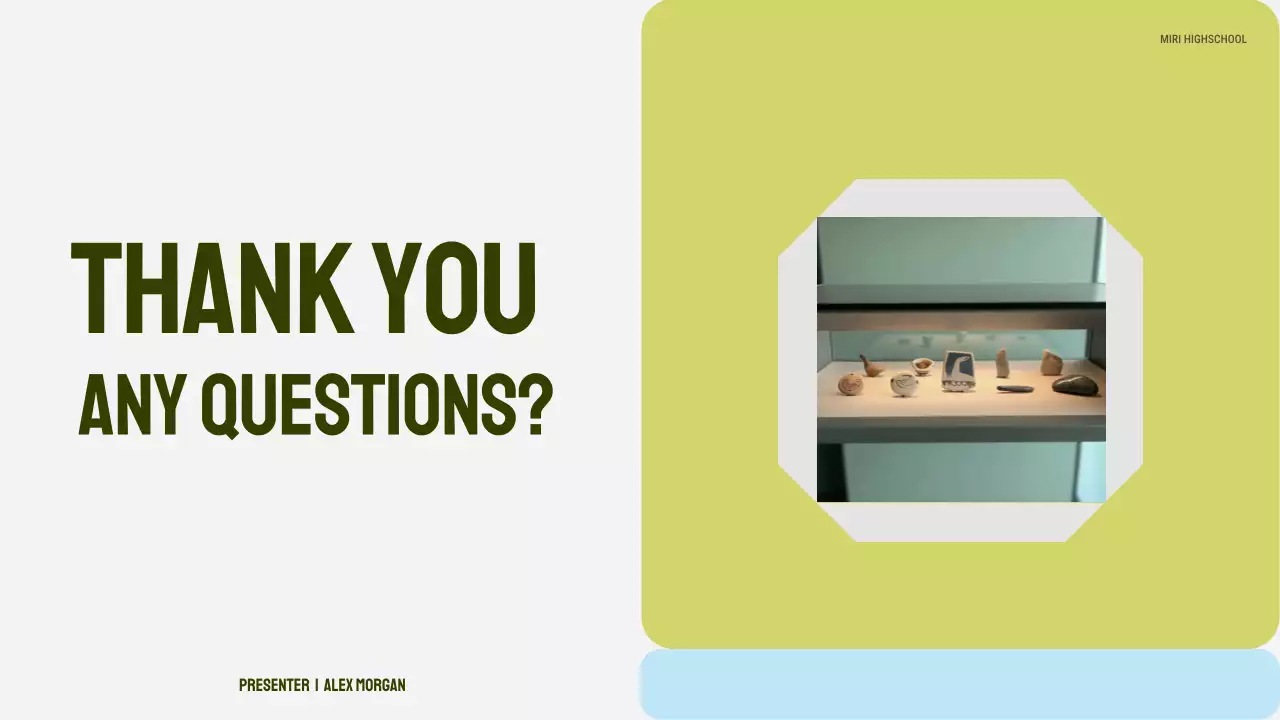 Green Minimal History Class Presentation