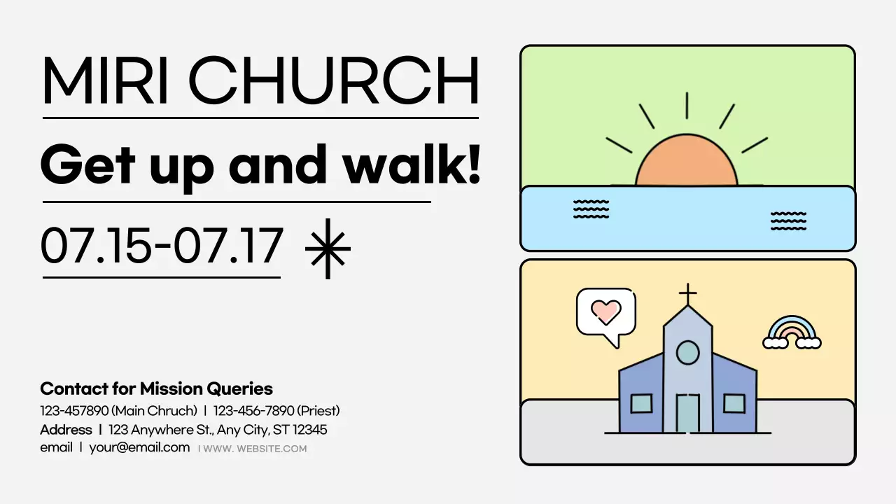 Presentasi Panduan Orientasi Gereja Sederhana Berwarna Beige