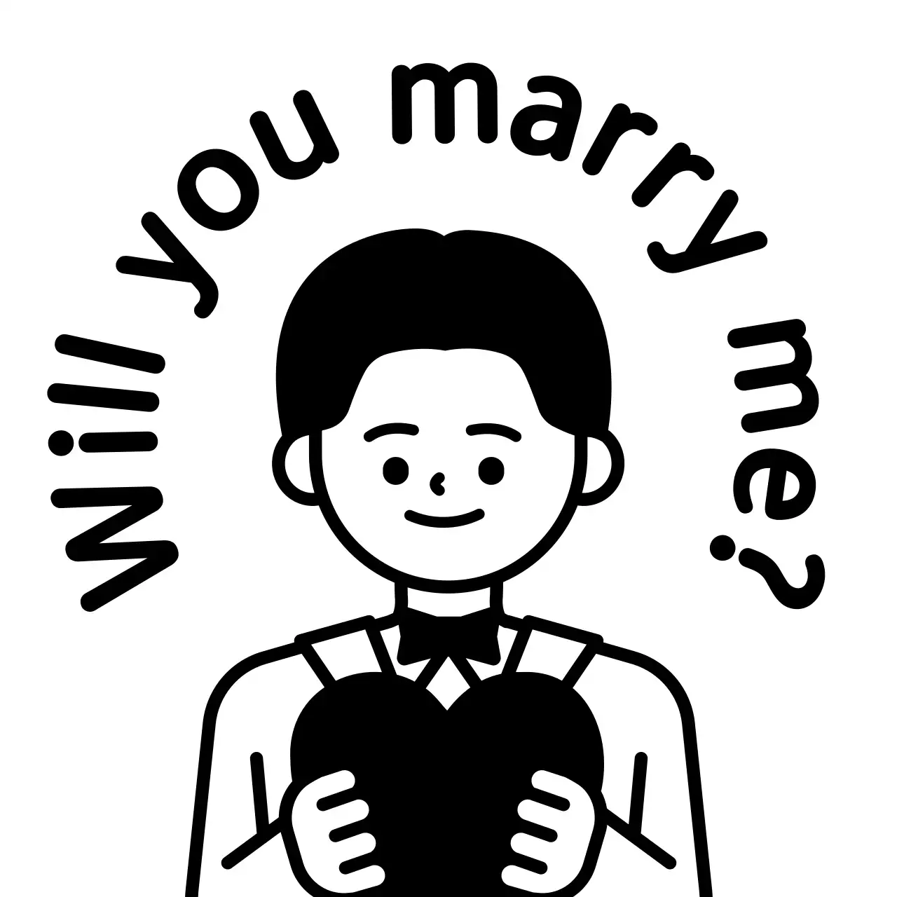 검정 심플 소셜 미디어 광고