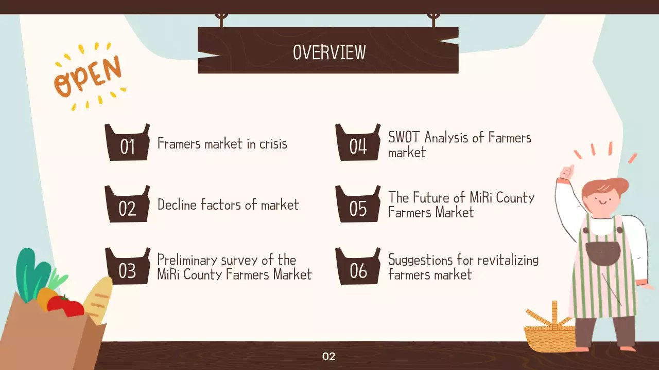 브라운 러스틱 마켓 가이드 프레젠테이션