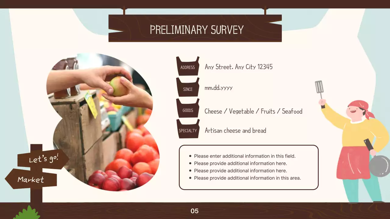 브라운 러스틱 마켓 가이드 프레젠테이션