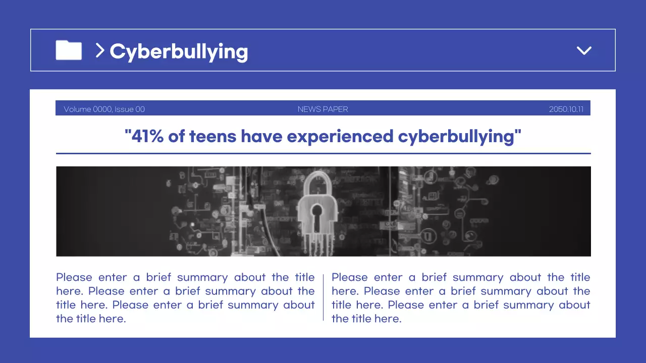 Presentasi Kuliah Kelas Digital Modern Biru