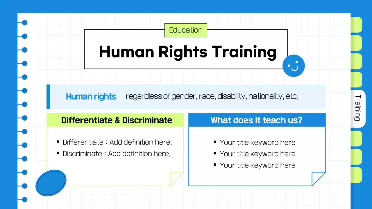 블루모던 자원봉사자 홍보 프레젠테이션