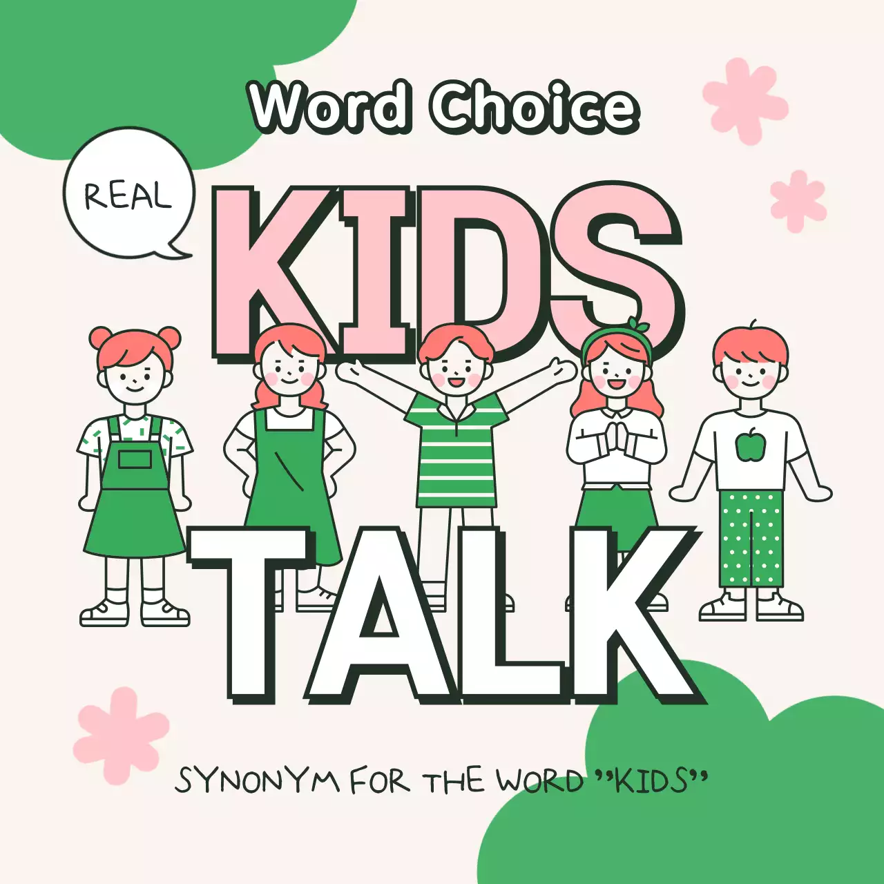 그린 미니멀 키즈 가이드 인스타그램 캐러셀