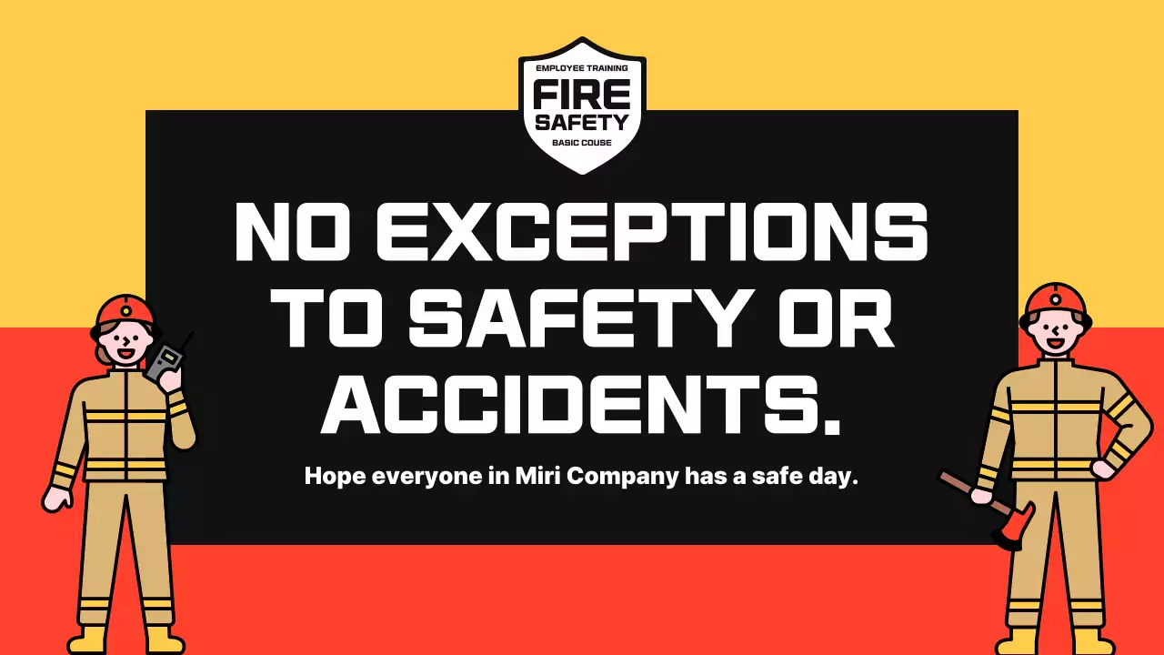 Red Simple Fire 코스 프레젠테이션