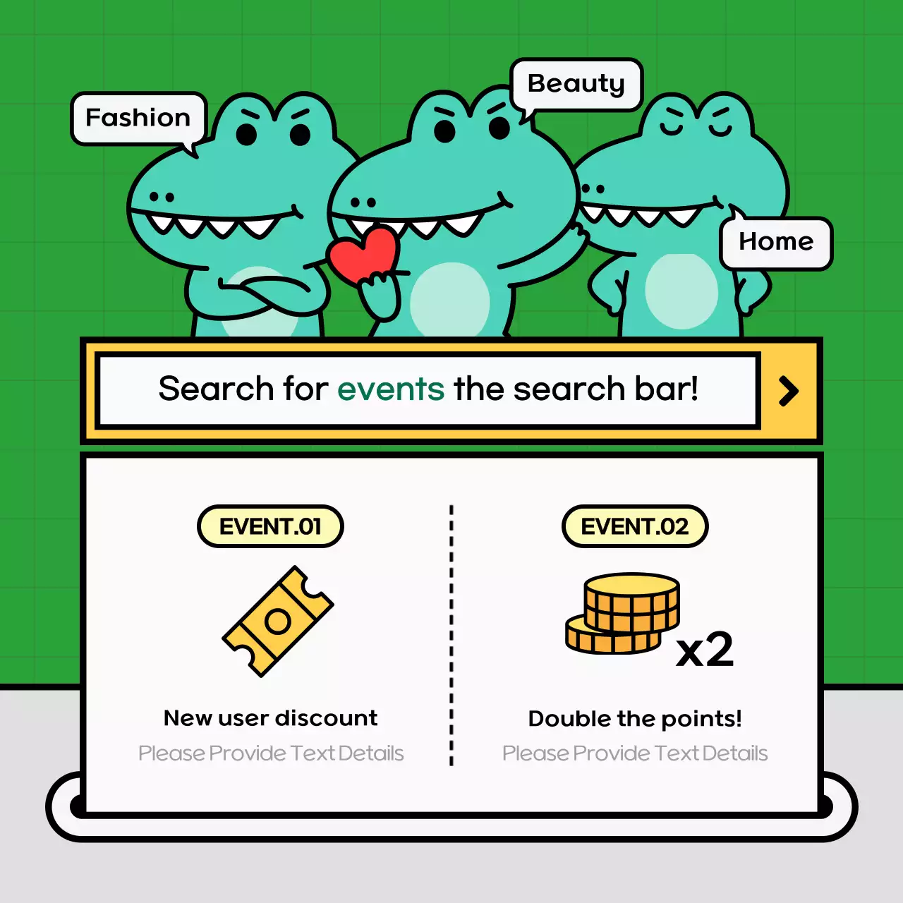 Orange Comic Social Media Promotion Instagram Carousel