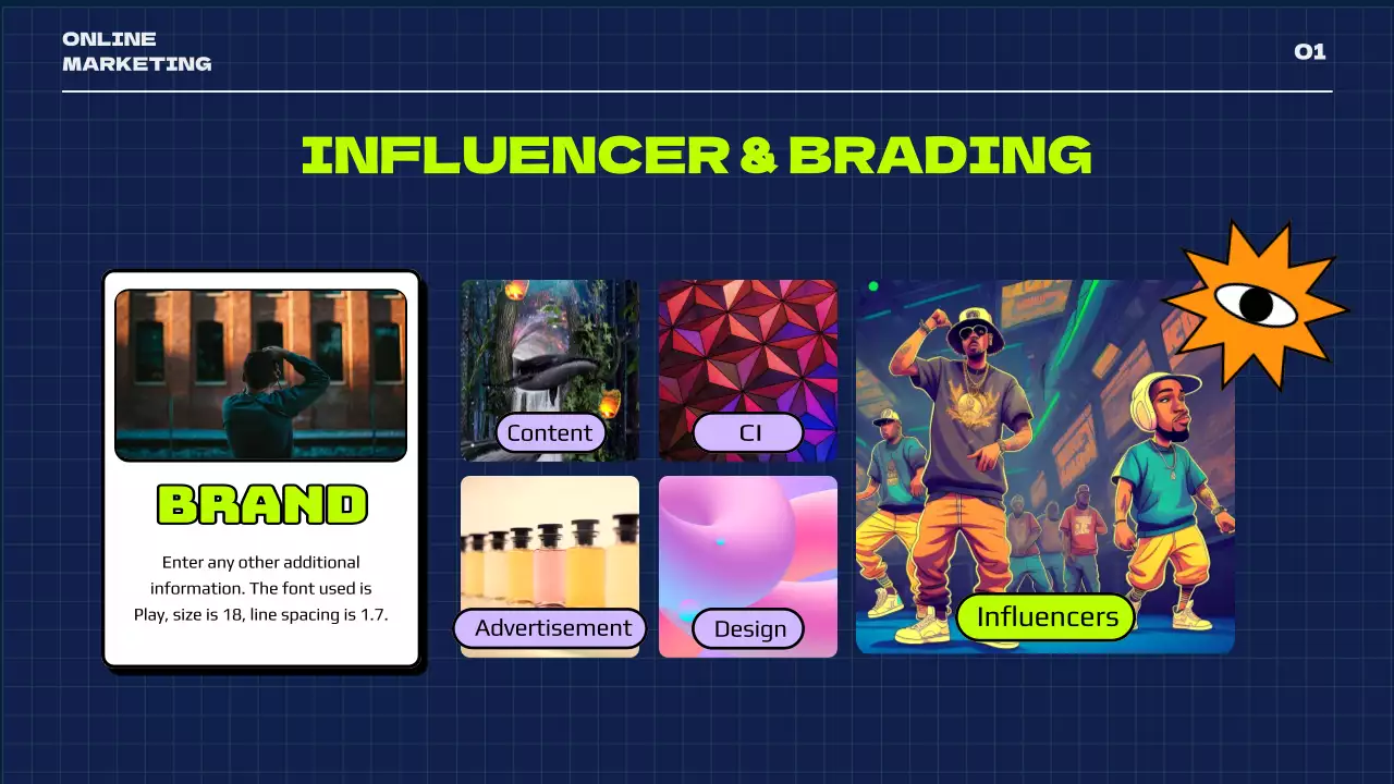 Neon Retro Marketing Course Presentation