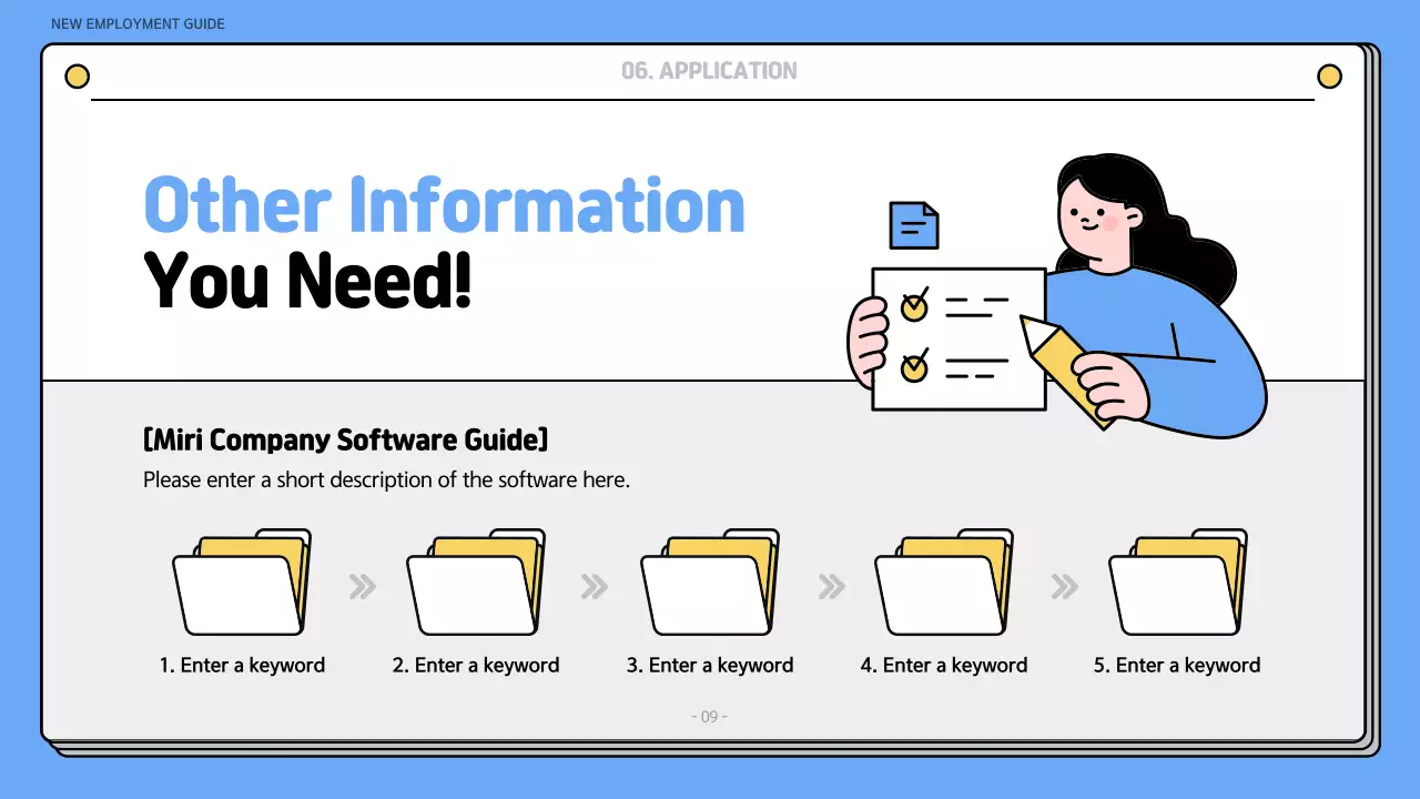 Bài thuyết trình hướng dẫn sử dụng Blue Simple Onboarding