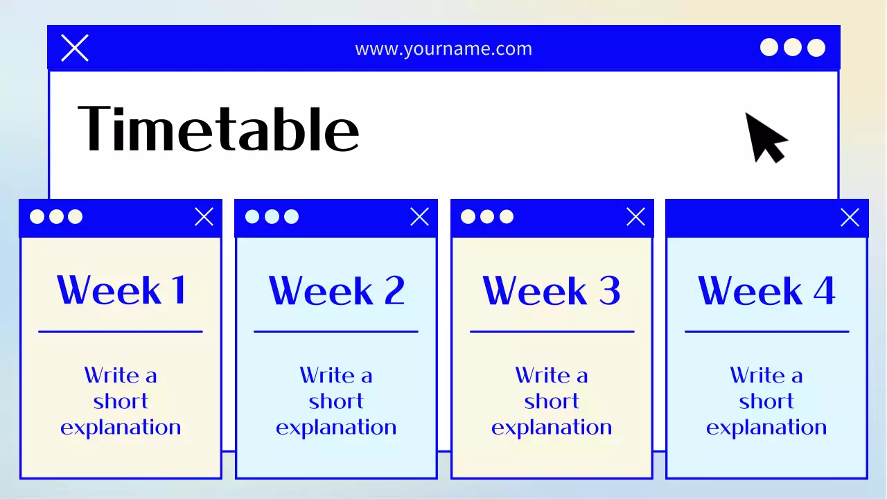 Blue Modern Hiring Guide Presentation