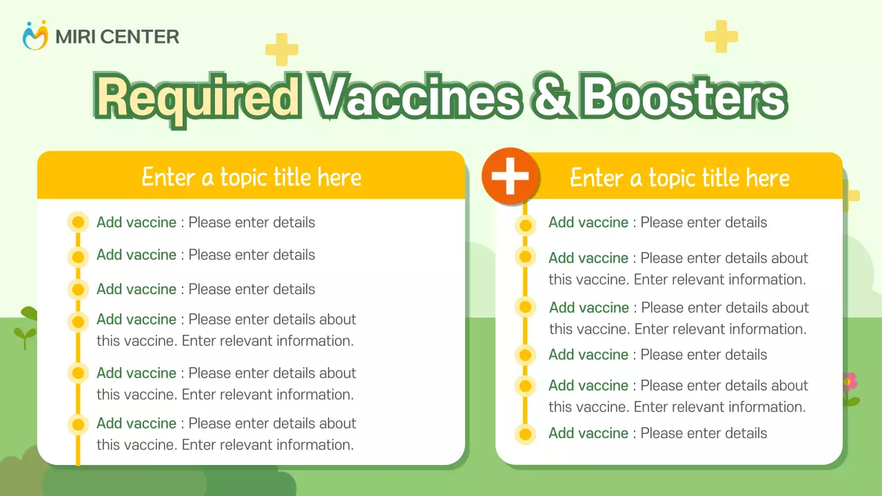 Green Simple Vaccination Guide Presentation