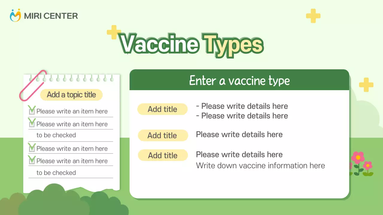 Green Simple Vaccination Guide Presentation