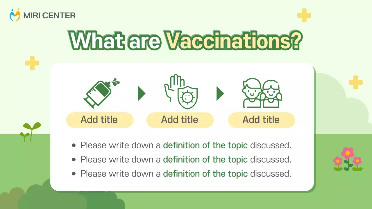 Green Simple Vaccination Guide Presentation