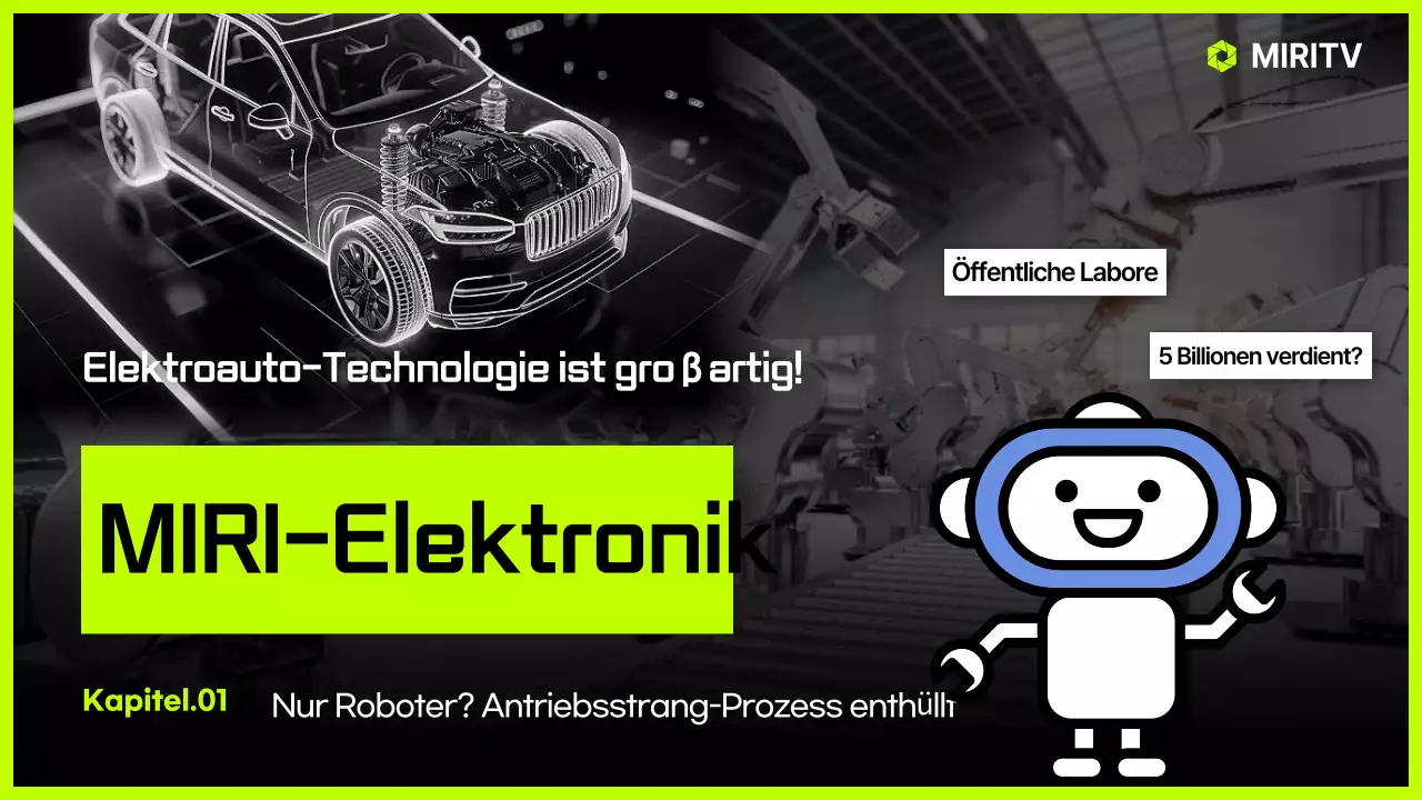 Einfache Werbung für die umweltfreundliche Automobilindustrie