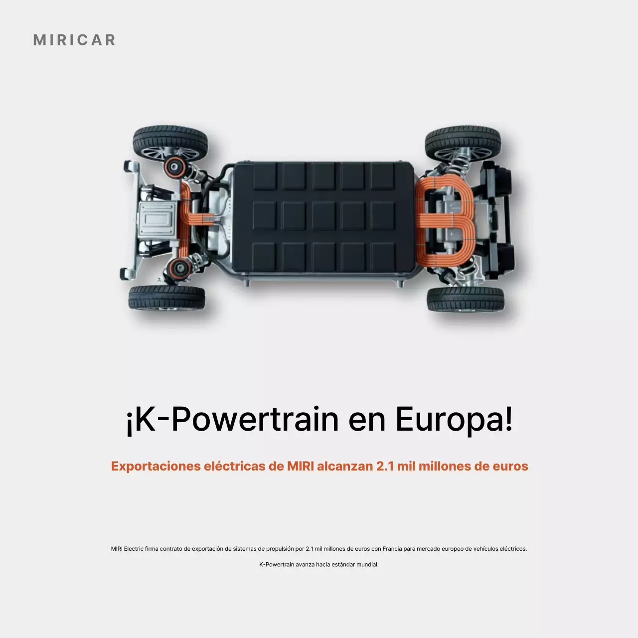 Anuncio de coche eléctrico moderno negro