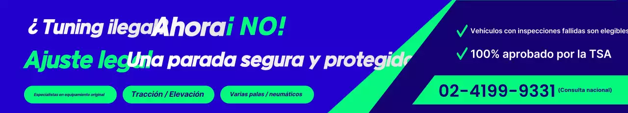 Anuncio de coche moderno azul