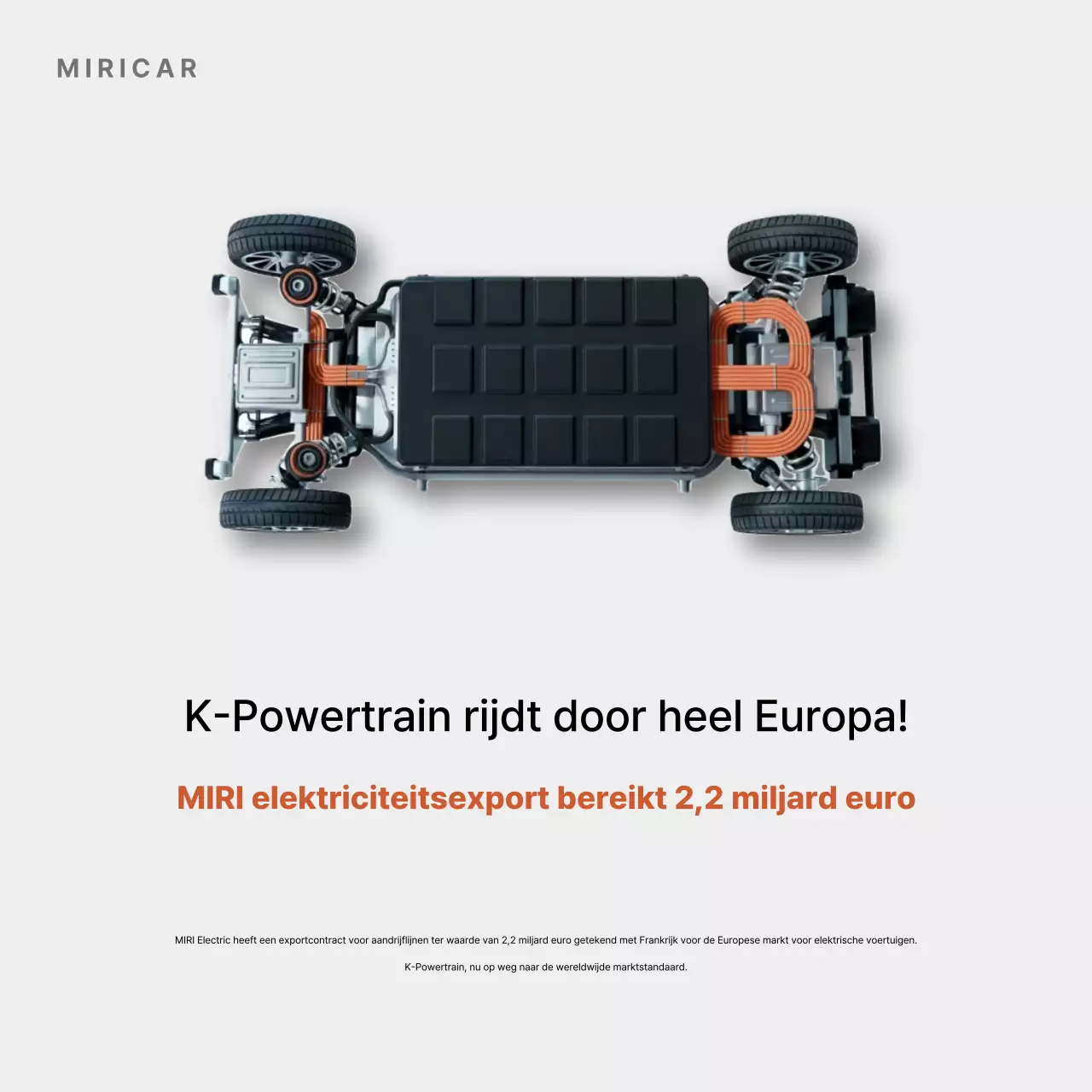 Advertentie voor zwarte moderne elektrische auto