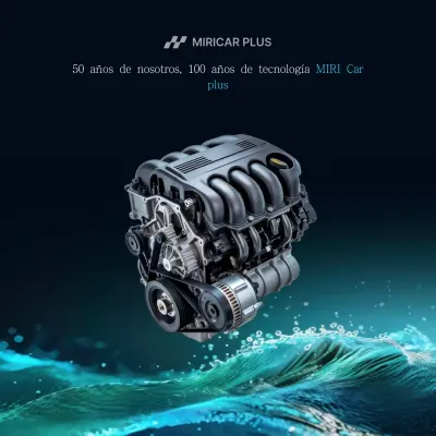 Anuncio de coche moderno negro