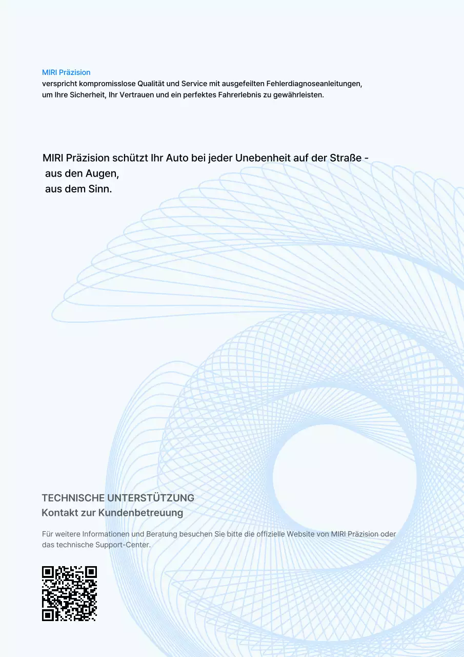 Himmelblaues modernes Autohandbuch