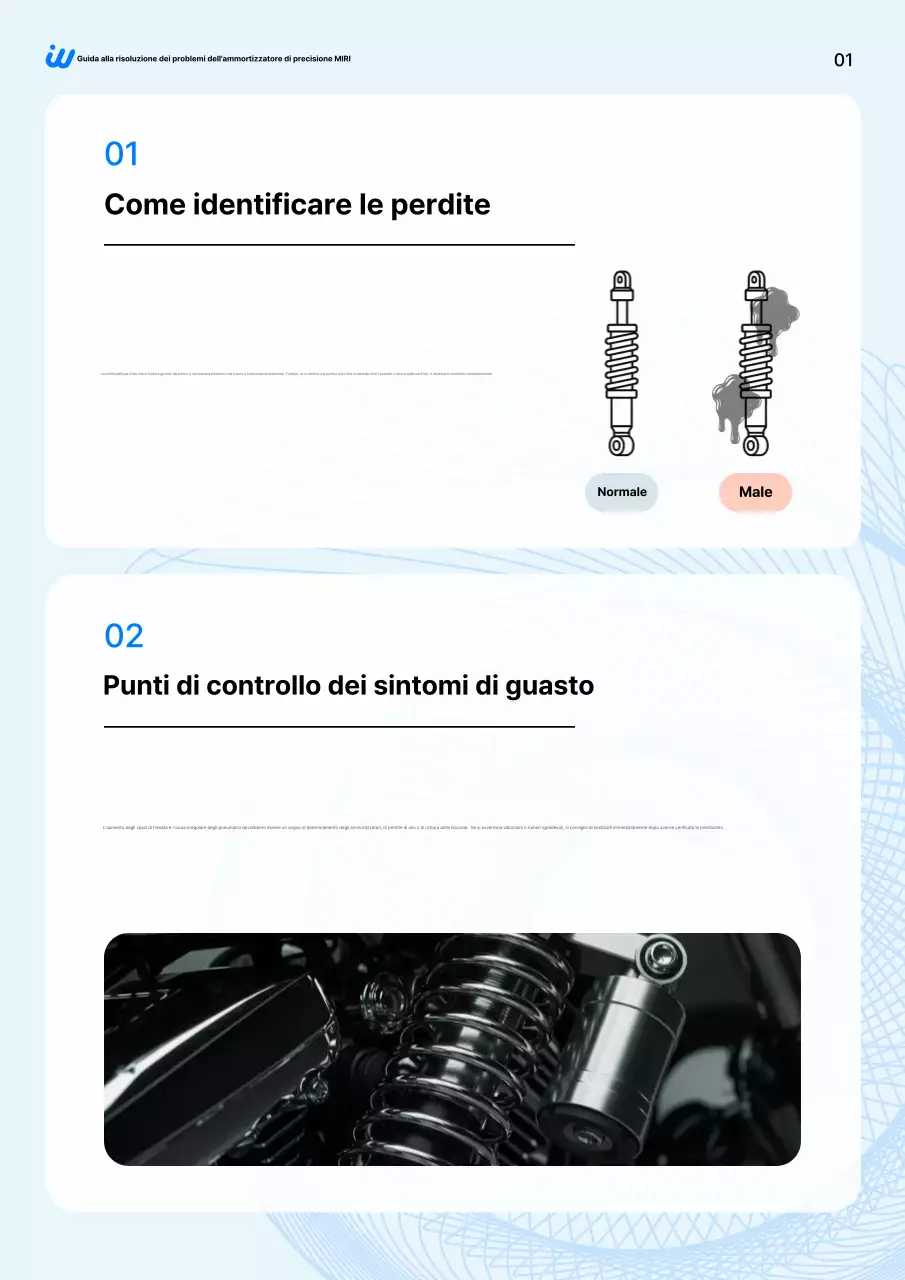 Manuale per auto moderna blu cielo