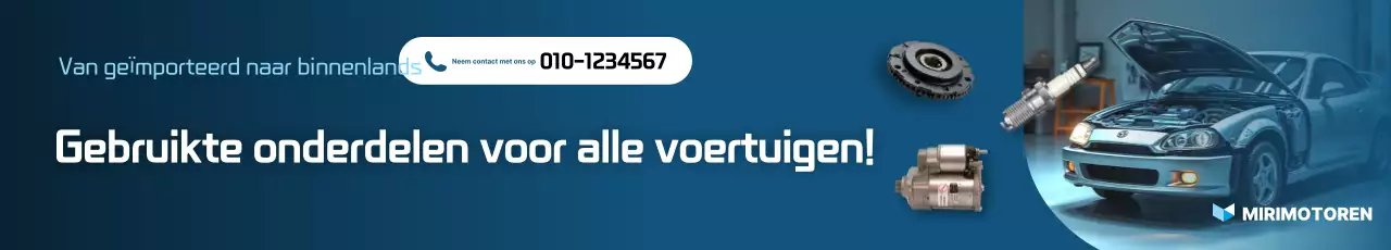 Blauwe moderne auto-advertentie